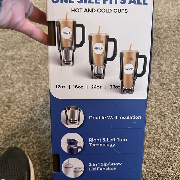 Brown Iced Coffee Insulator 40 oz - Picture 4 of 4